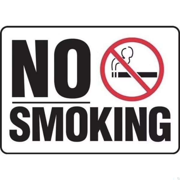 Accuform BIGSIGNS Safety SignS NO SMOKING MSMK976VA MSMK976VA - main